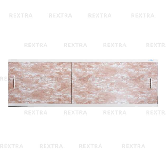 Экран под ванну Лайт 170 см цвет розовый