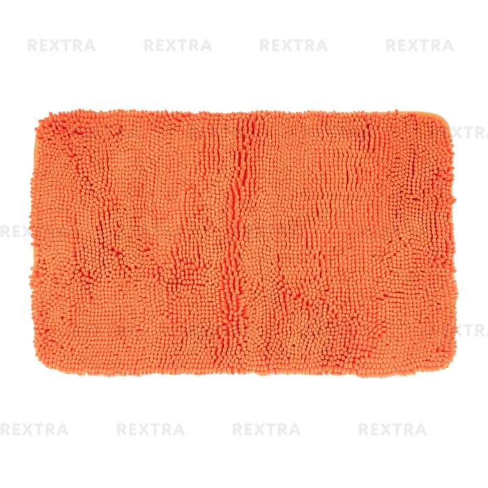 Коврик для ванной комнаты «Cingolo» 50х80 см цвет оранжевый