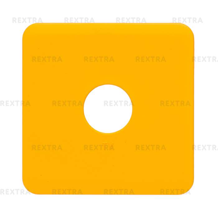 Накладка Lexman Cosy для ТВ розетки, цвет оранжевый