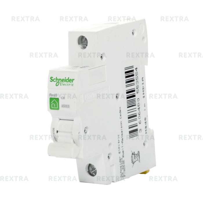 Выключатель автоматический Schneider Electric Resi9 1 полюс 6 A