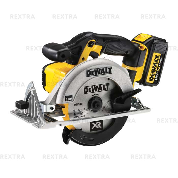 Пила циркулярная Dewalt DCS391N, 18 В, 165 мм