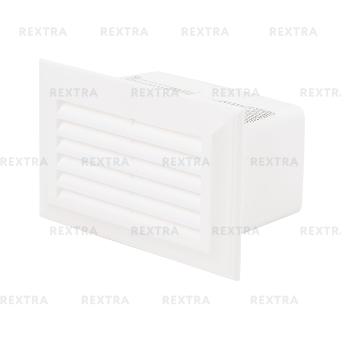 Решетка вентеляционная Вентс 571, 55х110 мм, цвет белый