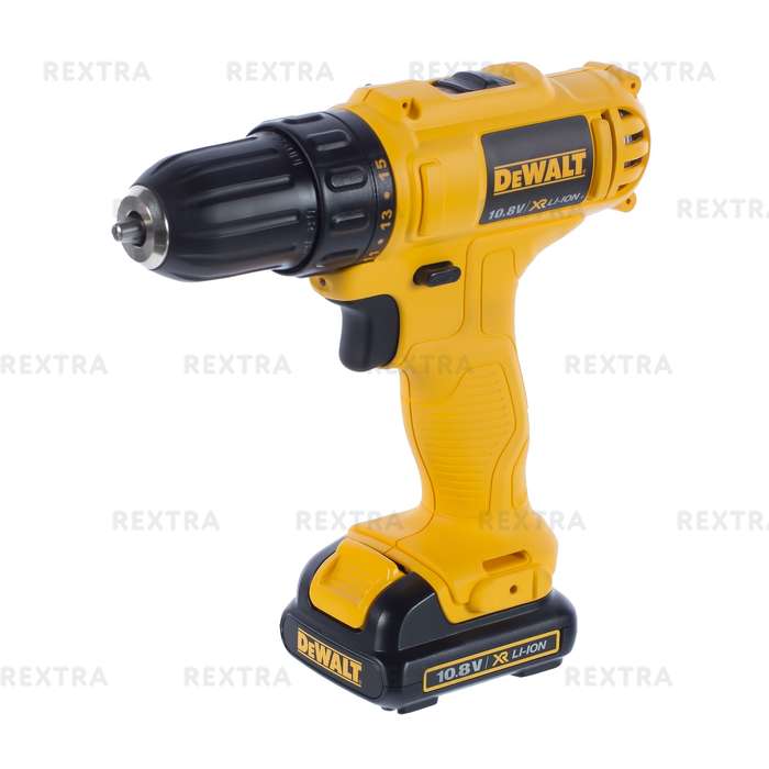 Шуруповерт аккумуляторный Dewalt DCD700C2 10.8 В Li-ion, 2х1.3 Ач