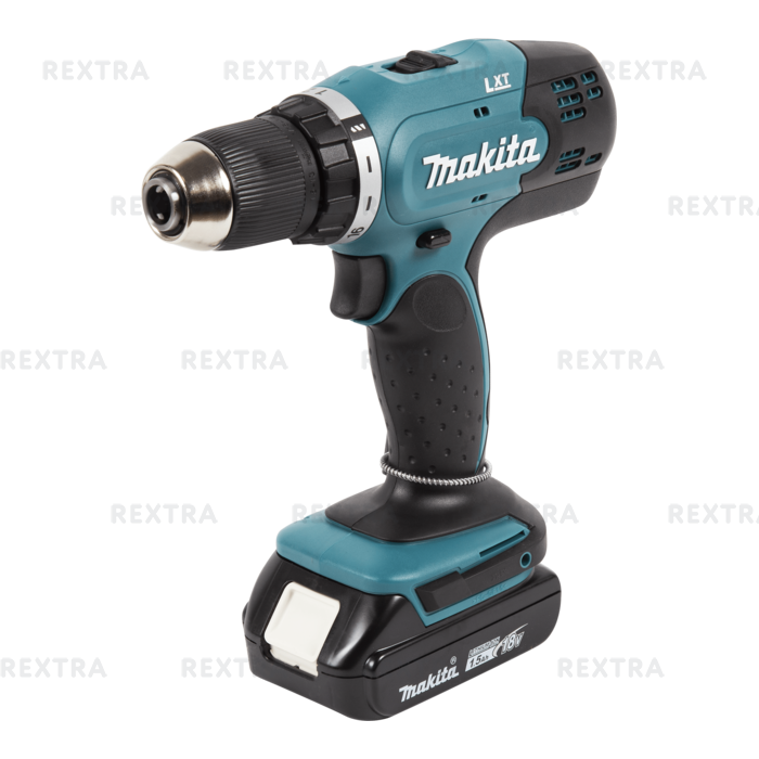 Аккумуляторная дрель-шуруповерт Makita DDF453SYX4 18 В Li-Ion, 2x1.5 Ач