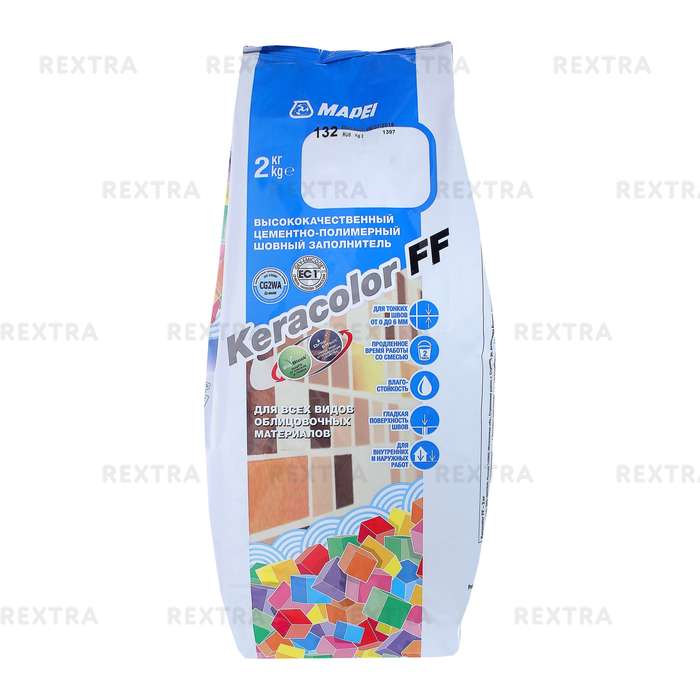 Затирка Mapei Keracolor FF цвет бежевый 2 кг