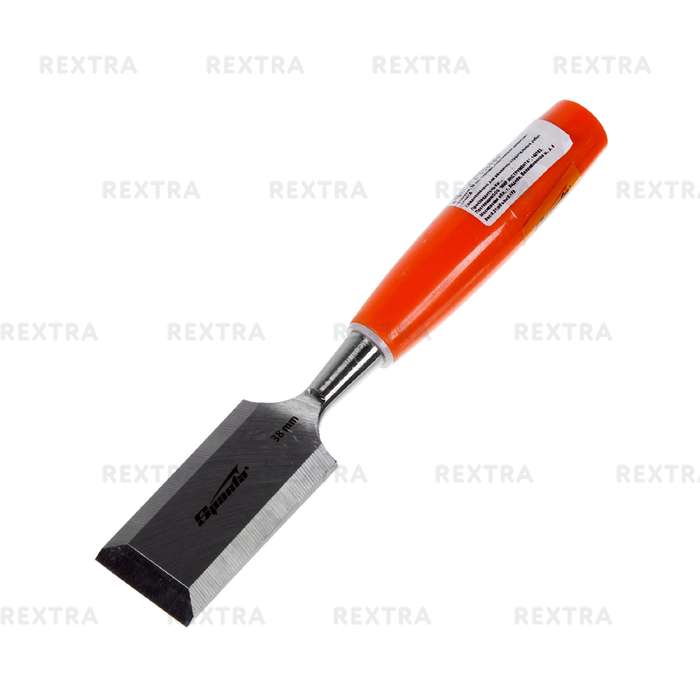 Стамеска плоская Sparta 38 мм с пластиковой ручкой