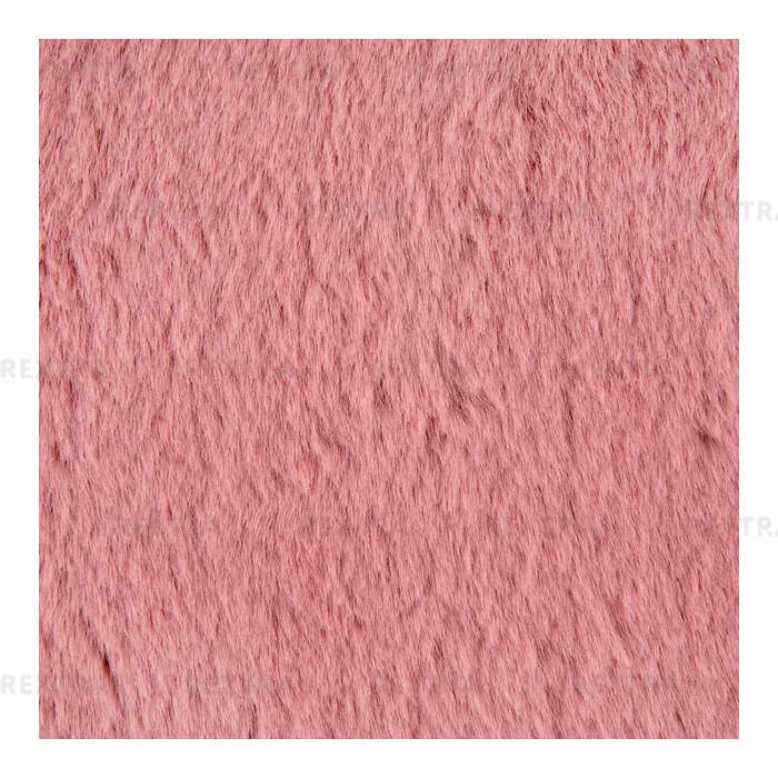 Шкура искусственная 0.6x1.2 м цвет розовый