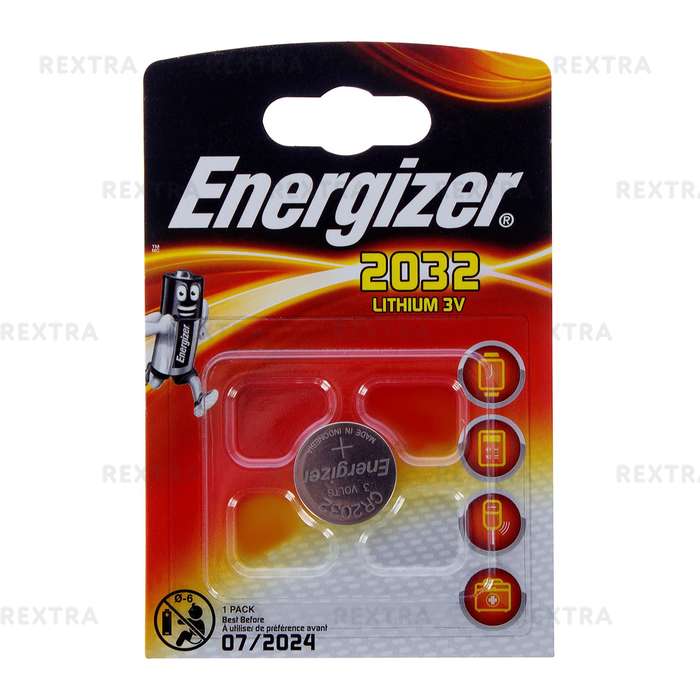 Батарейка литиевая Energizer CR 2032