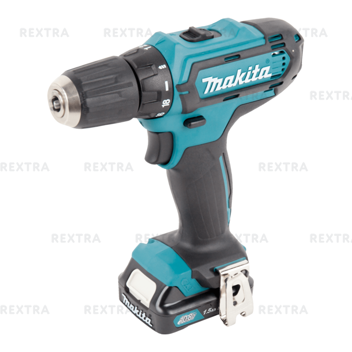 Аккумуляторная дрель-шуруповерт Makita DF331DWYE4 10.8В Li-ion ,2х1.5Ач