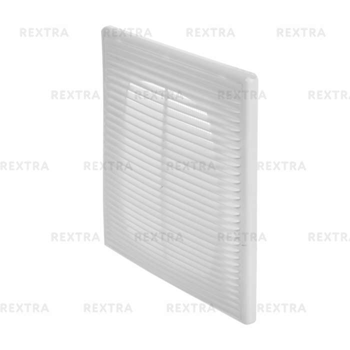 Решетка вентиляционная приточно-вытяжная АБС 1825П, 183х253 мм, цвет белый