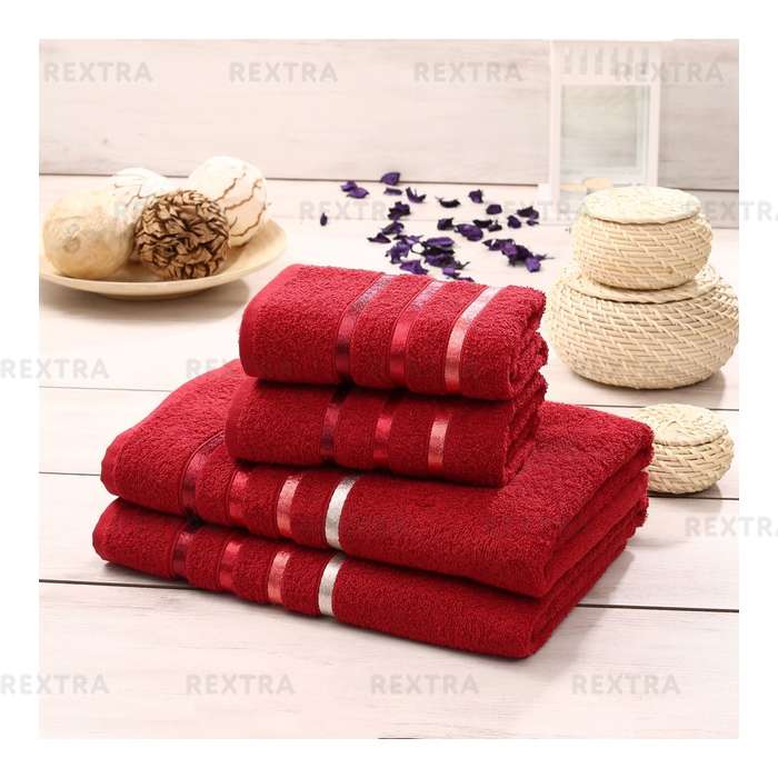 Набор полотенец для ванной комнаты KARNA Bale 4шт 953/CHAR023