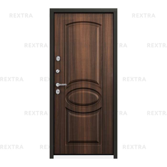 Дверь металлическая Термо С-2, 950 мм, левая, цвет лесной орех