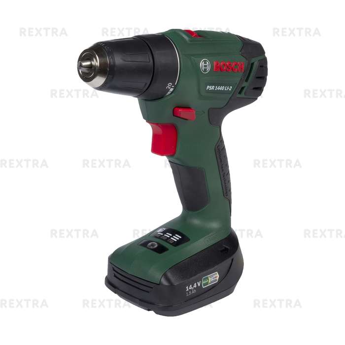 Шуруповерт аккумуляторный Bosch PSR 1440 LI-2 14.4 в Li-Ion, 4х1.5 Ач