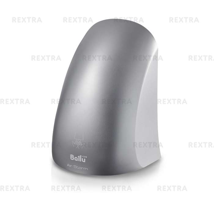 Сушилка для рук электрическая Ballu BAHD-1000AS, 1000 Вт, цвет серый