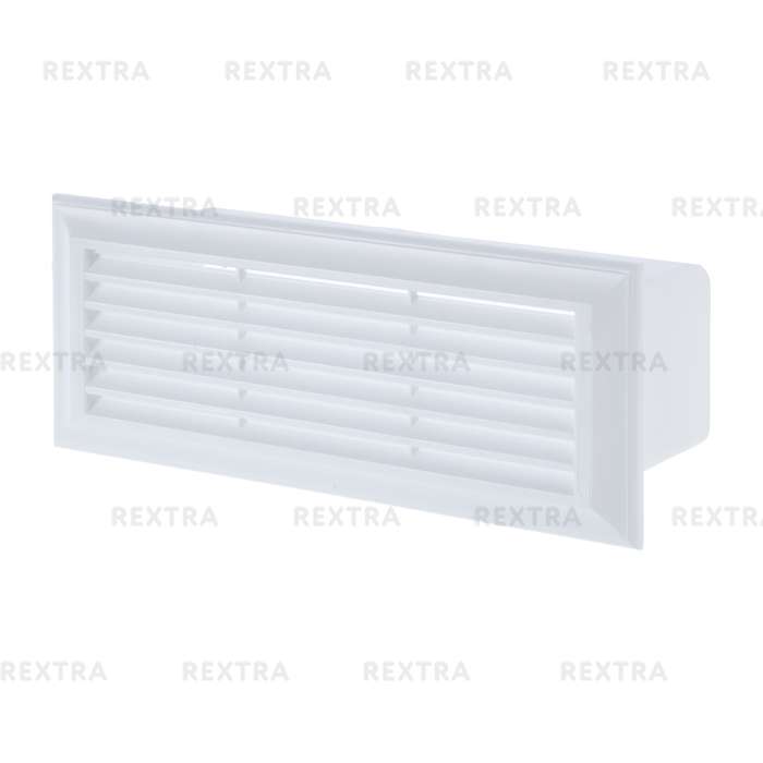 Решетка вентиляционная Вентс 871, 204х60 мм, цвет белый