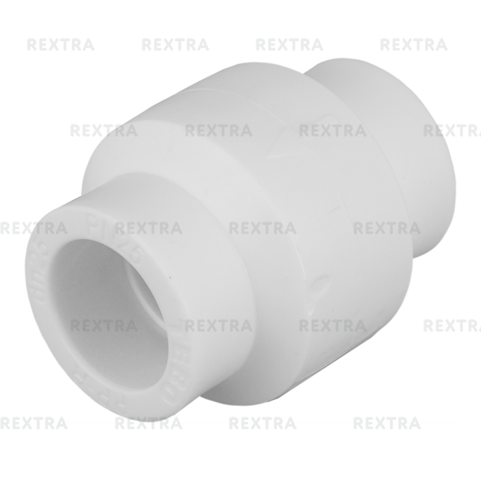 Клапан обратный 25 мм полипропилен