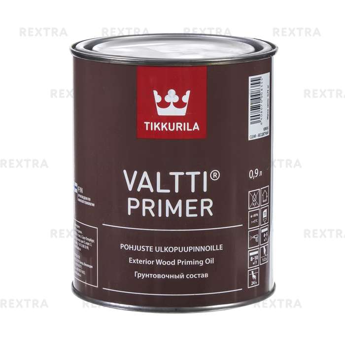 Грунт-антисептик Valti Primer бесцветный 0.9 л