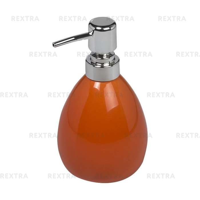 Дозатор для жидкого мыла настольный «Legend» керамика цвет оранжевый