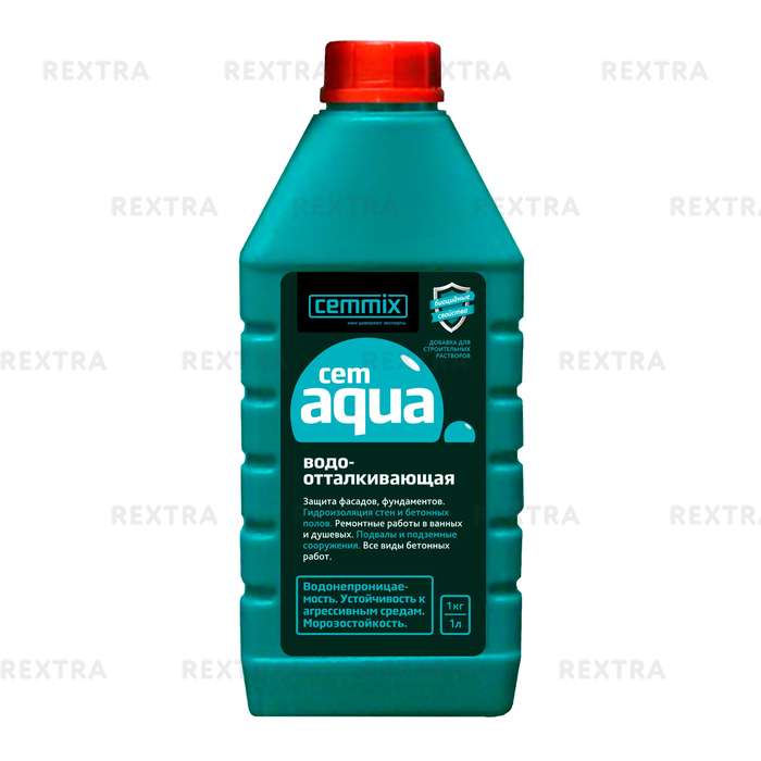 Добавка водоотталкивающая Cemmix CemAqua, 1 л