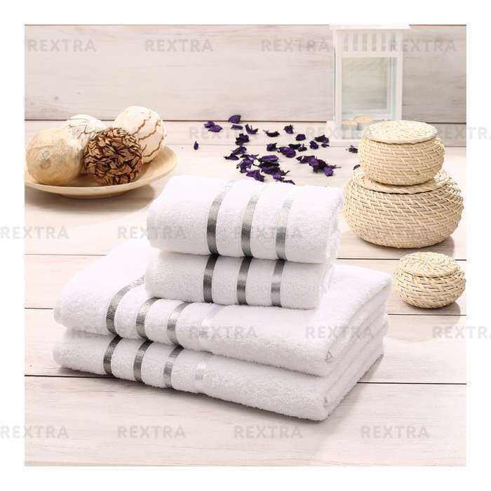 Набор полотенец для ванной комнаты KARNA Bale 4шт 953/CHAR014