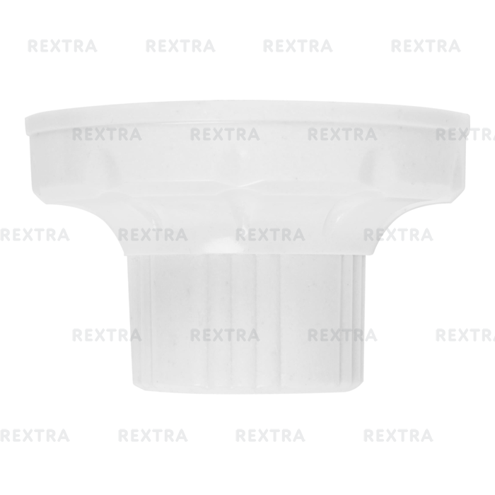 Патрон-стойка пластиковая E27 цвет белый