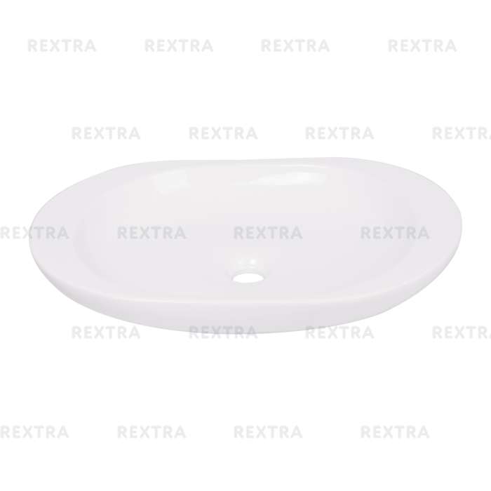 Раковина круглая Лина, керамика, 41 см, цвет белый