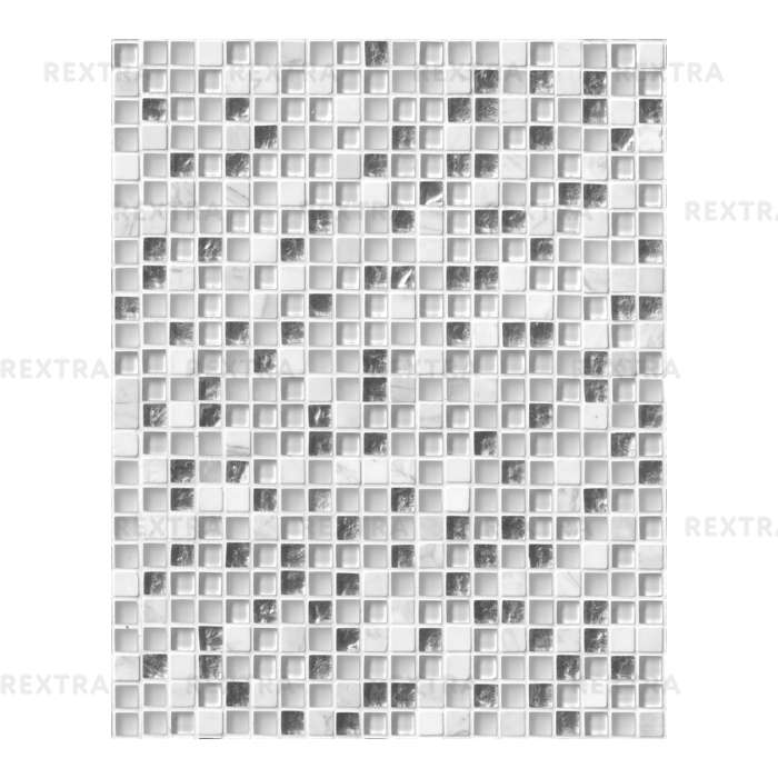Панель ПВХ Нимфея мозаика 2700х375 мм, 1.013 м2
