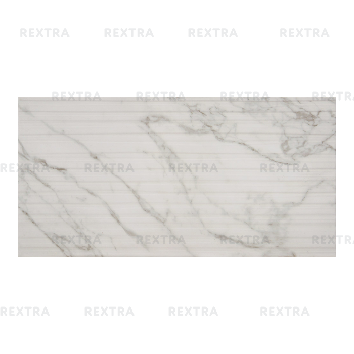 Плитка настенная Wave Marble 60x30 см 1.62 м2 цвет белый матовый