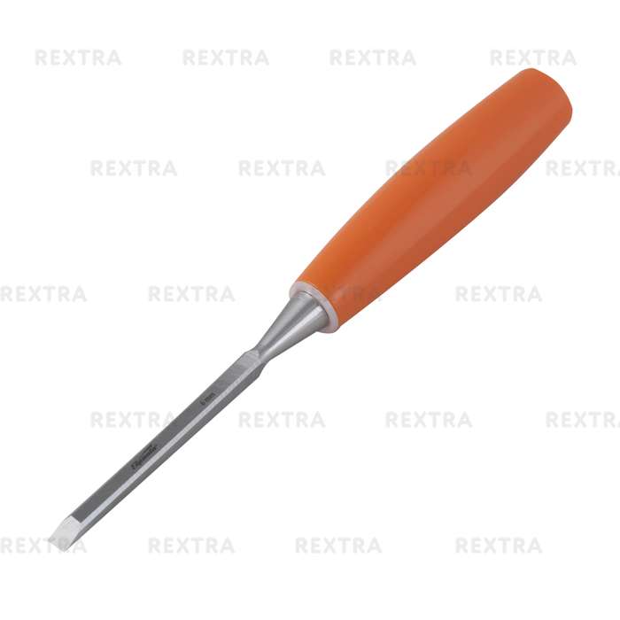 Стамеска плоская Sparta 6 мм с пластиковой ручкой
