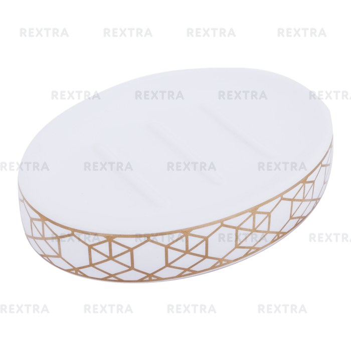 Мыльница «Gode», керамика, цвет золотой