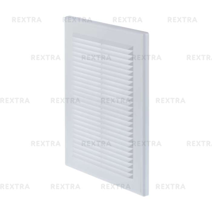 Решетка вентиляционная Вентс МВ 125 ВДс, 182x251 мм, цвет белый