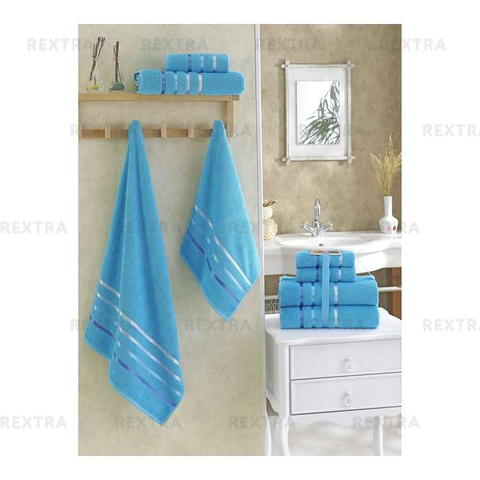 Набор полотенец для ванной комнаты KARNA Bale 4шт 953/CHAR021