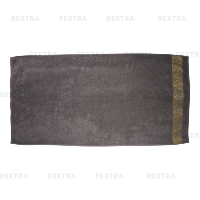 Полотенце «Вензеля» 70х130 см цвет коричневый