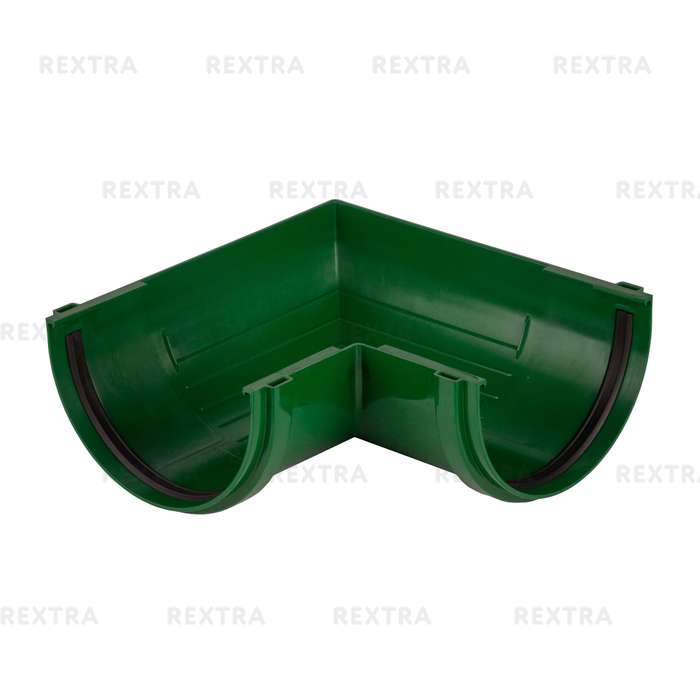 Угловой элемент Dacha 120 мм 90 градусов цвет зелёный