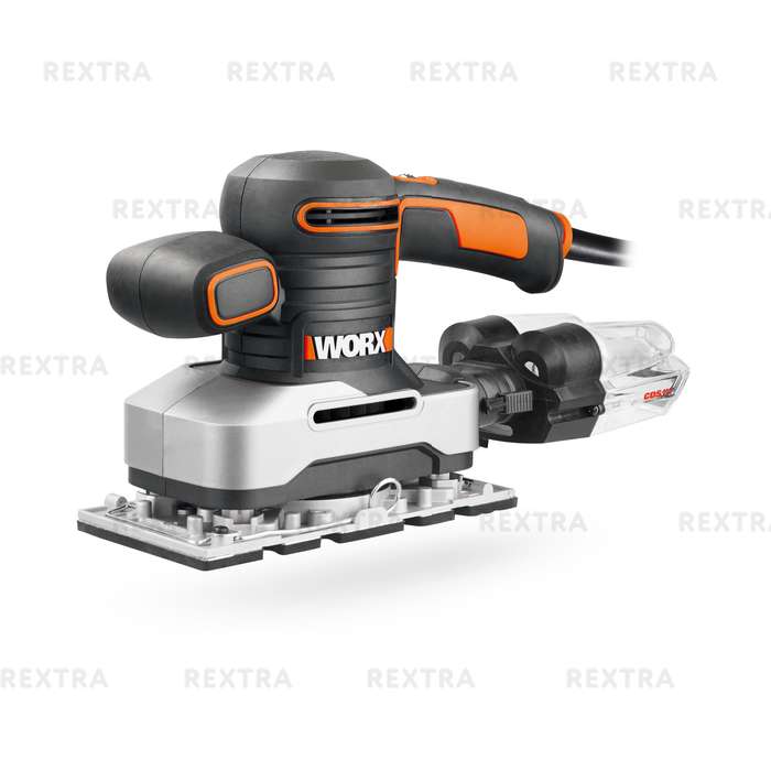 Вибрационная шлифмашина Worx WX642.1 270Вт, 115х230мм