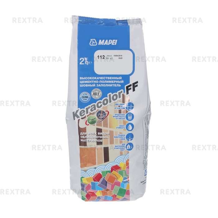 Затирка Mapei Keracolor FF цвет серый 2 кг