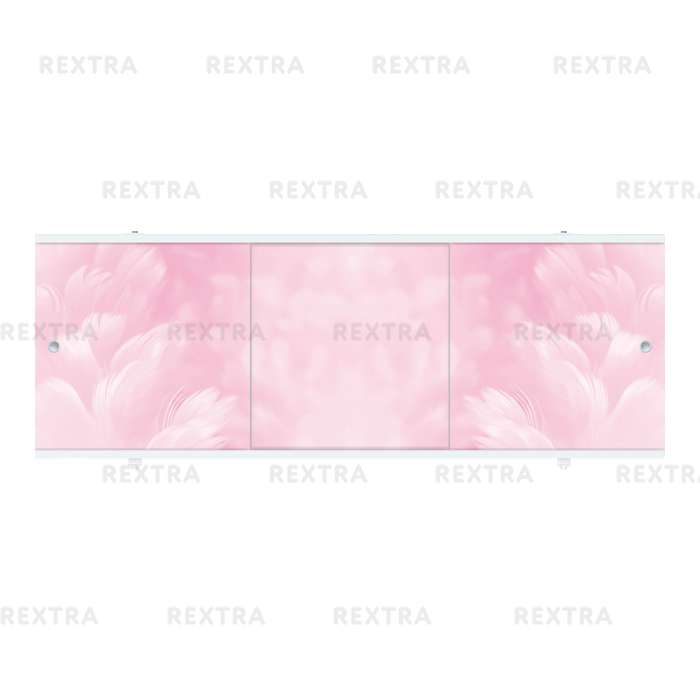 Экран под ванну Премиум А 148 см цвет розовый
