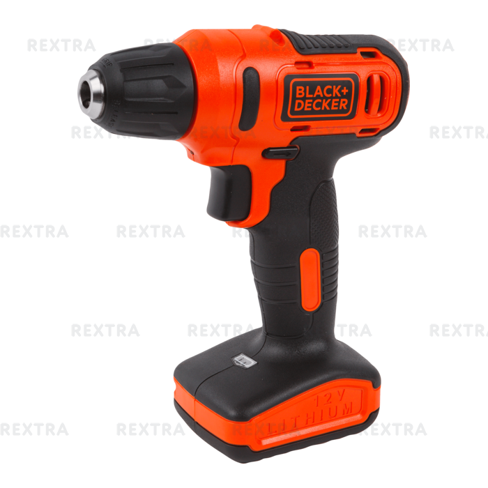 Ударная дрель-шурупверт Black&Decker LD12 12 В Li-ion, 1.5 Ач