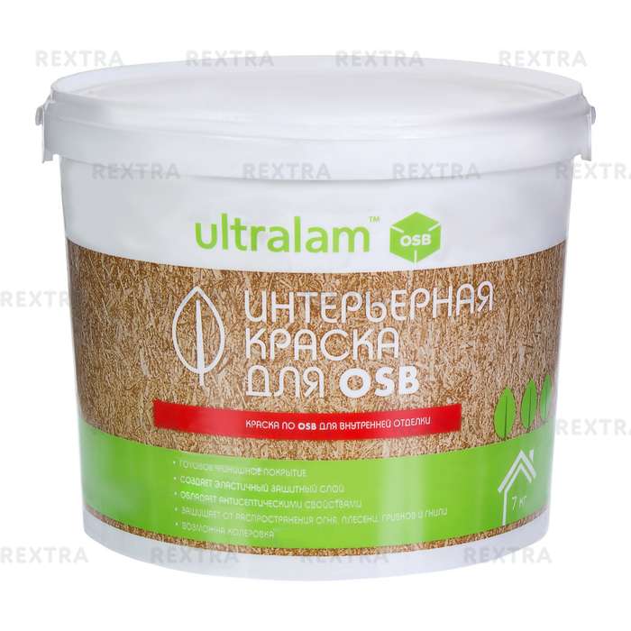 Краска интерьерная Ultralam для OSB 7 кг