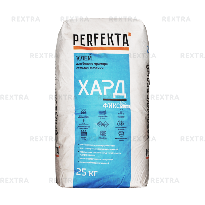 Клей для камня Perfekta Хардфикс, 25 кг