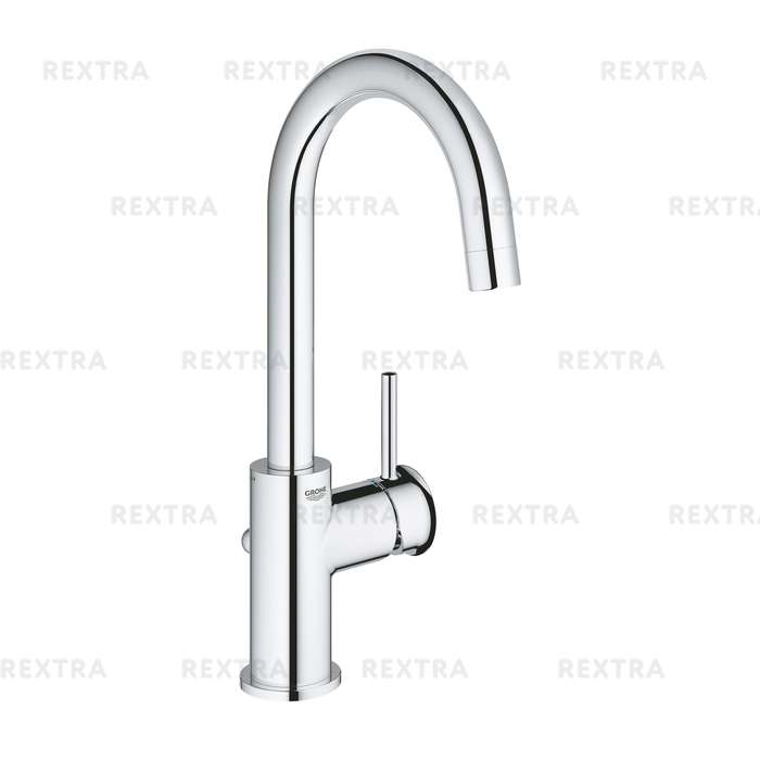 Смеситель для раковины Grohe Start Classic однорычажный с высоким изливом цвет хром