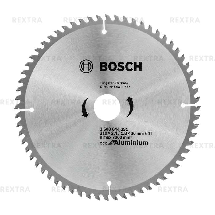 Диск пильный универсальный 210x30 мм Bosch ECO Alu/Multi 2608644391, 64 Т