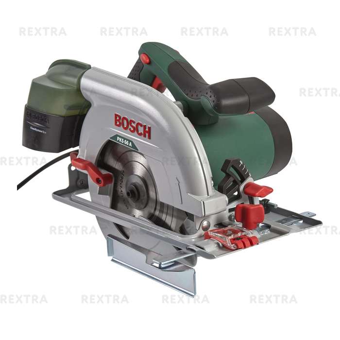 Циркулярная пила Bosch PKS 66A, 1600 Вт, 190 мм