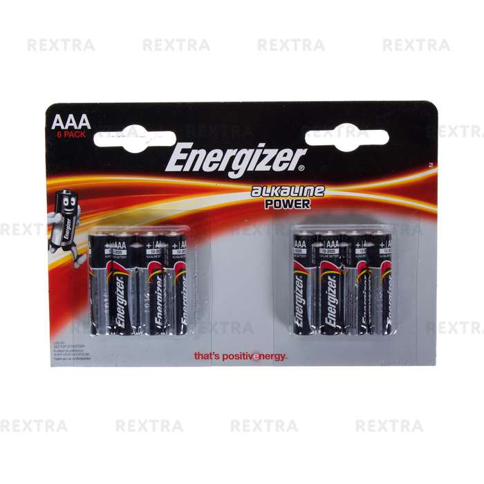 Батарейка алкалиновая Energizer Standart AAA 8 шт.