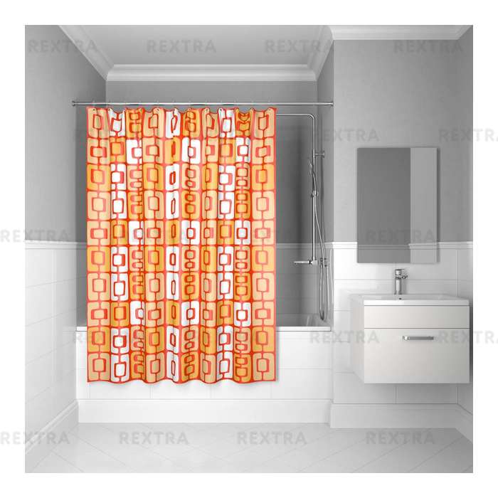 Шторка для ванной комнаты IDDIS Orange Toffee 280P24Ri11