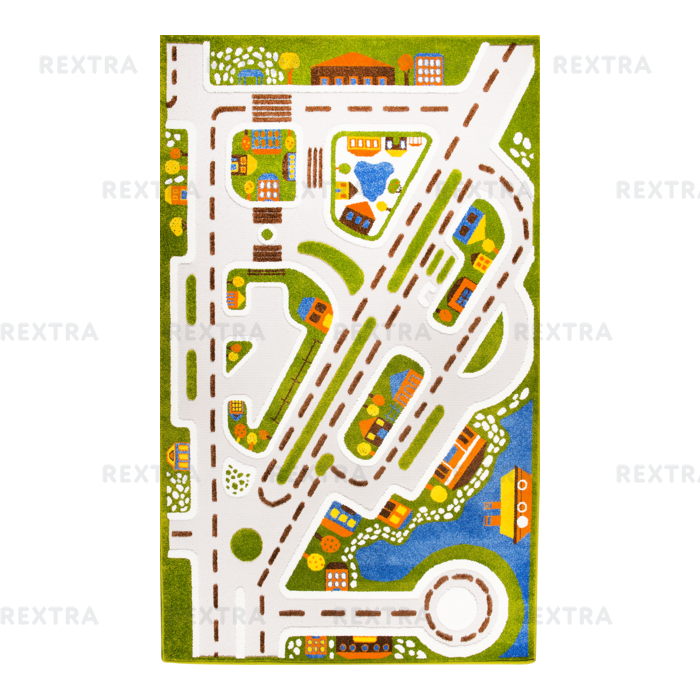 Ковёр «Городок», 1.5x2.3 м, полипропилен