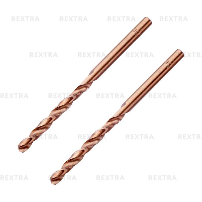 Сверло по металлу HSS-Co 4.5х80 мм Dexter Pro 113-01333