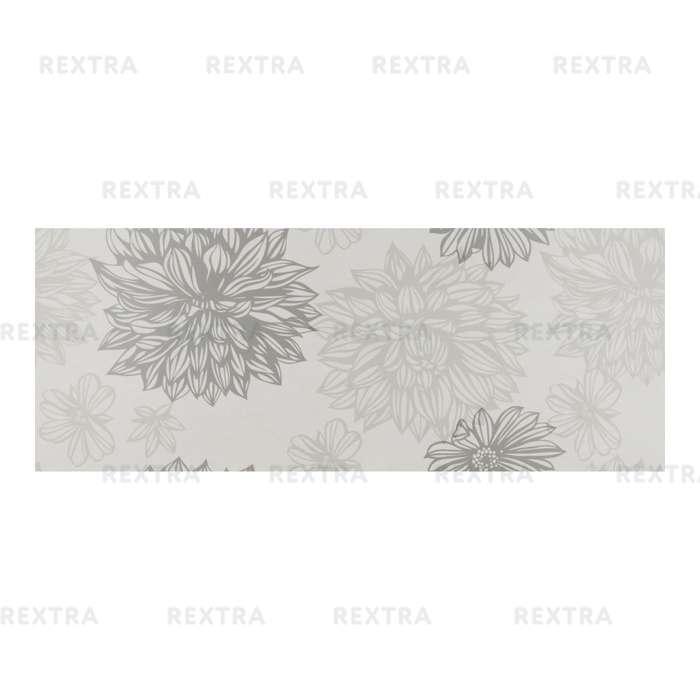 Плитка настенная Osaka Flower 20x50 см 1.3 м² цвет серый