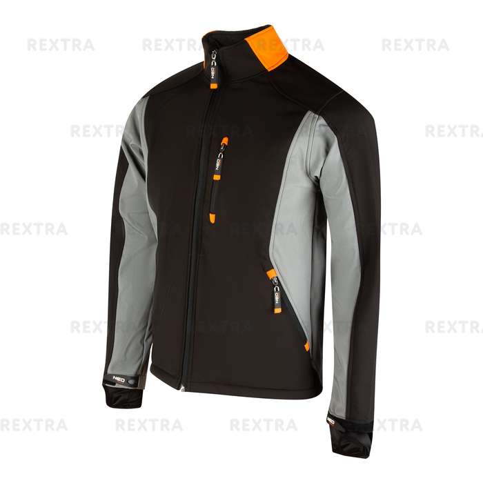 Куртка Neo SoftShell водо- и ветронепроницаемая размер XXL/58 цвет чёрный