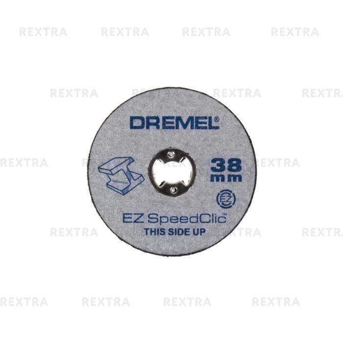 Набор отрезных кругов Dremel SC456, резка металл/дерево/пластмасса, 38 мм, 12 шт.
